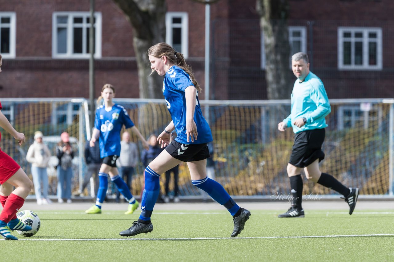 Bild 380 - wCJ Eimsbuettel - Alstertal-Langenhorn : Ergebnis: 9:3